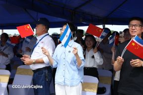 Nicaragua celebra acto oficial de recibimiento del Buque Hospital Arca de la Ruta de la Seda