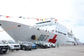 Nicaragua celebra acto oficial de recibimiento del Buque Hospital Arca de la Ruta de la Seda