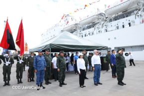 Nicaragua celebra acto oficial de recibimiento del Buque Hospital Arca de la Ruta de la Seda