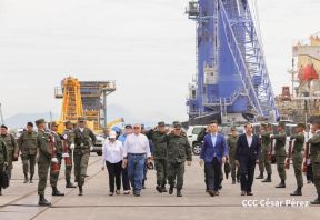 Nicaragua celebra acto oficial de recibimiento del Buque Hospital Arca de la Ruta de la Seda