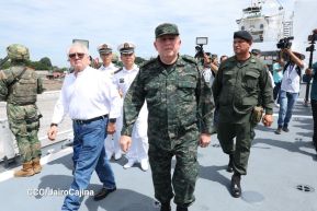 Nicaragua celebra acto oficial de recibimiento del Buque Hospital Arca de la Ruta de la Seda