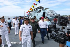 Nicaragua celebra acto oficial de recibimiento del Buque Hospital Arca de la Ruta de la Seda