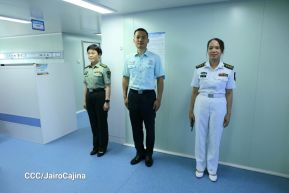 Nicaragua celebra acto oficial de recibimiento del Buque Hospital Arca de la Ruta de la Seda