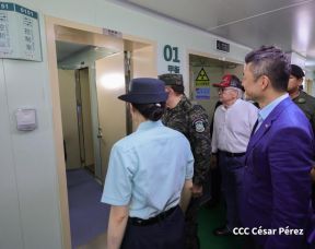 Nicaragua celebra acto oficial de recibimiento del Buque Hospital Arca de la Ruta de la Seda