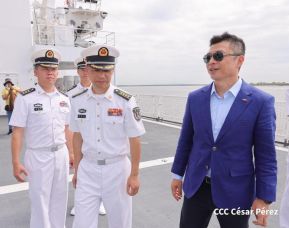 Nicaragua celebra acto oficial de recibimiento del Buque Hospital Arca de la Ruta de la Seda