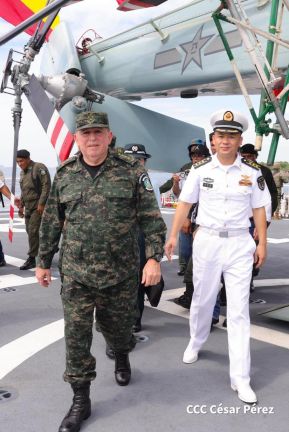 Nicaragua celebra acto oficial de recibimiento del Buque Hospital Arca de la Ruta de la Seda