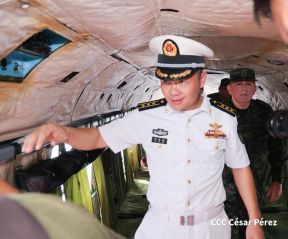 Nicaragua celebra acto oficial de recibimiento del Buque Hospital Arca de la Ruta de la Seda