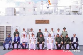 Nicaragua celebra acto oficial de recibimiento del Buque Hospital Arca de la Ruta de la Seda