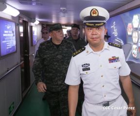 Nicaragua celebra acto oficial de recibimiento del Buque Hospital Arca de la Ruta de la Seda