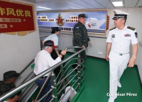 Nicaragua celebra acto oficial de recibimiento del Buque Hospital Arca de la Ruta de la Seda