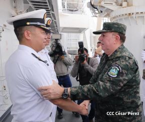 Nicaragua celebra acto oficial de recibimiento del Buque Hospital Arca de la Ruta de la Seda