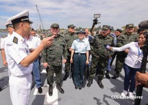 Nicaragua celebra acto oficial de recibimiento del Buque Hospital Arca de la Ruta de la Seda