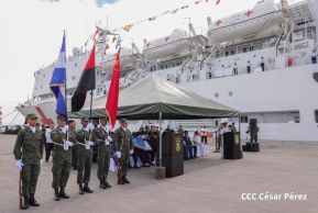 Nicaragua celebra acto oficial de recibimiento del Buque Hospital Arca de la Ruta de la Seda