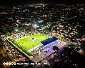 Nuevo Estadio de Fútbol Miguel “Chocorrón” Buitrago en Managua