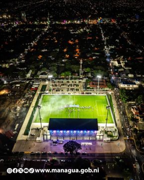 Nuevo Estadio de Fútbol Miguel “Chocorrón” Buitrago en Managua