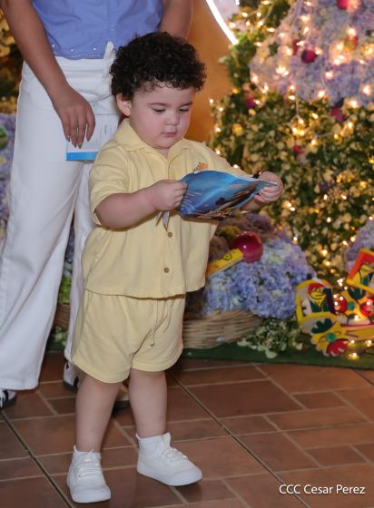 Copresidentes de Nicaragua, comandante Daniel Ortega y Compañera Rosario Murillo celebran la Purísima 
