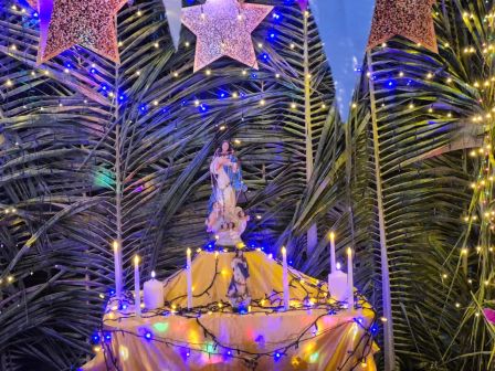 Nicaragua celebra la Purisima en honor a la Inmaculada Concepción de María