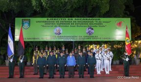 XXX Graduación de Cadetes del Centro Superior de Estudios Militares de Nicaragua