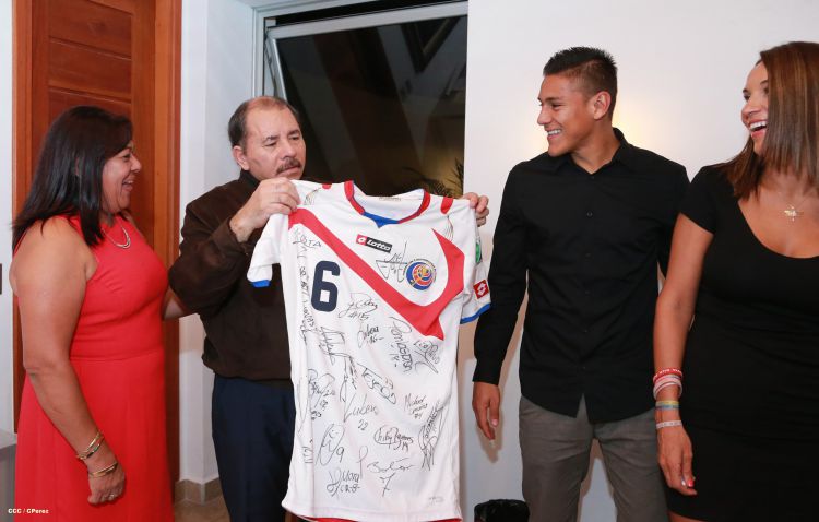 Presidente Daniel se reúne con Oscar Duarte