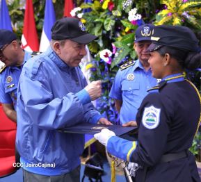 XXVIII Graduación de Cadetes de la Universidad de Ciencias Policiales “Leonel Rugama” de la Policía Nacional