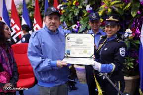 XXVIII Graduación de Cadetes de la Universidad de Ciencias Policiales “Leonel Rugama” de la Policía Nacional