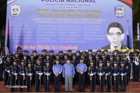XXVIII Graduación de Cadetes de la Universidad de Ciencias Policiales “Leonel Rugama” de la Policía Nacional