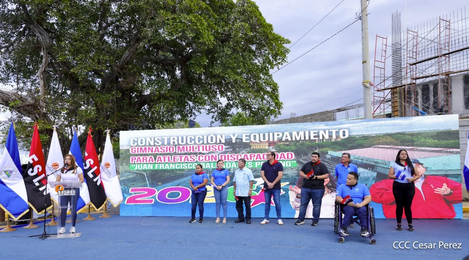 Presentación del nuevo Gimnasio Multiusos para Atletas con Discapacidad