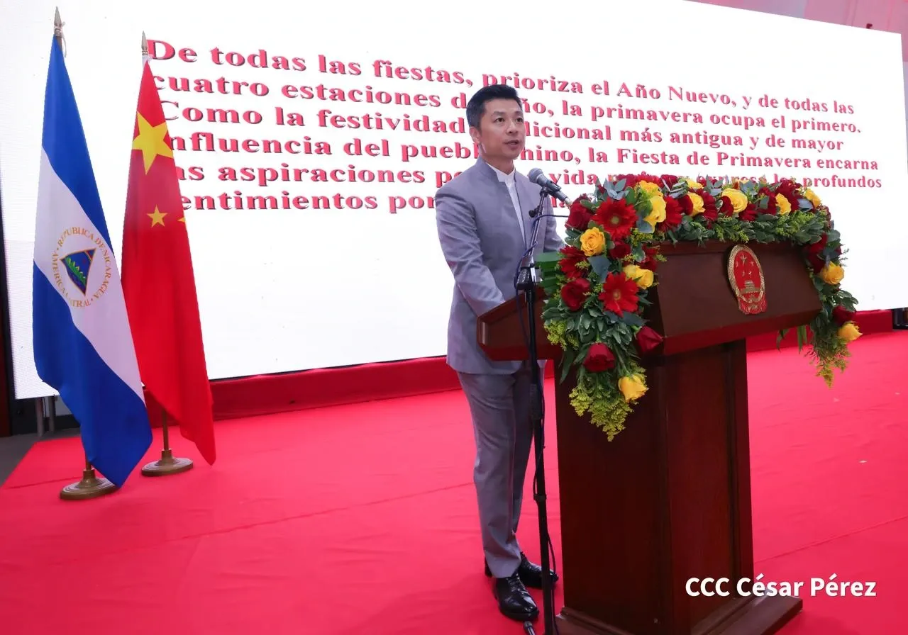 Celebración del Año Nuevo Chino en Nicaragua