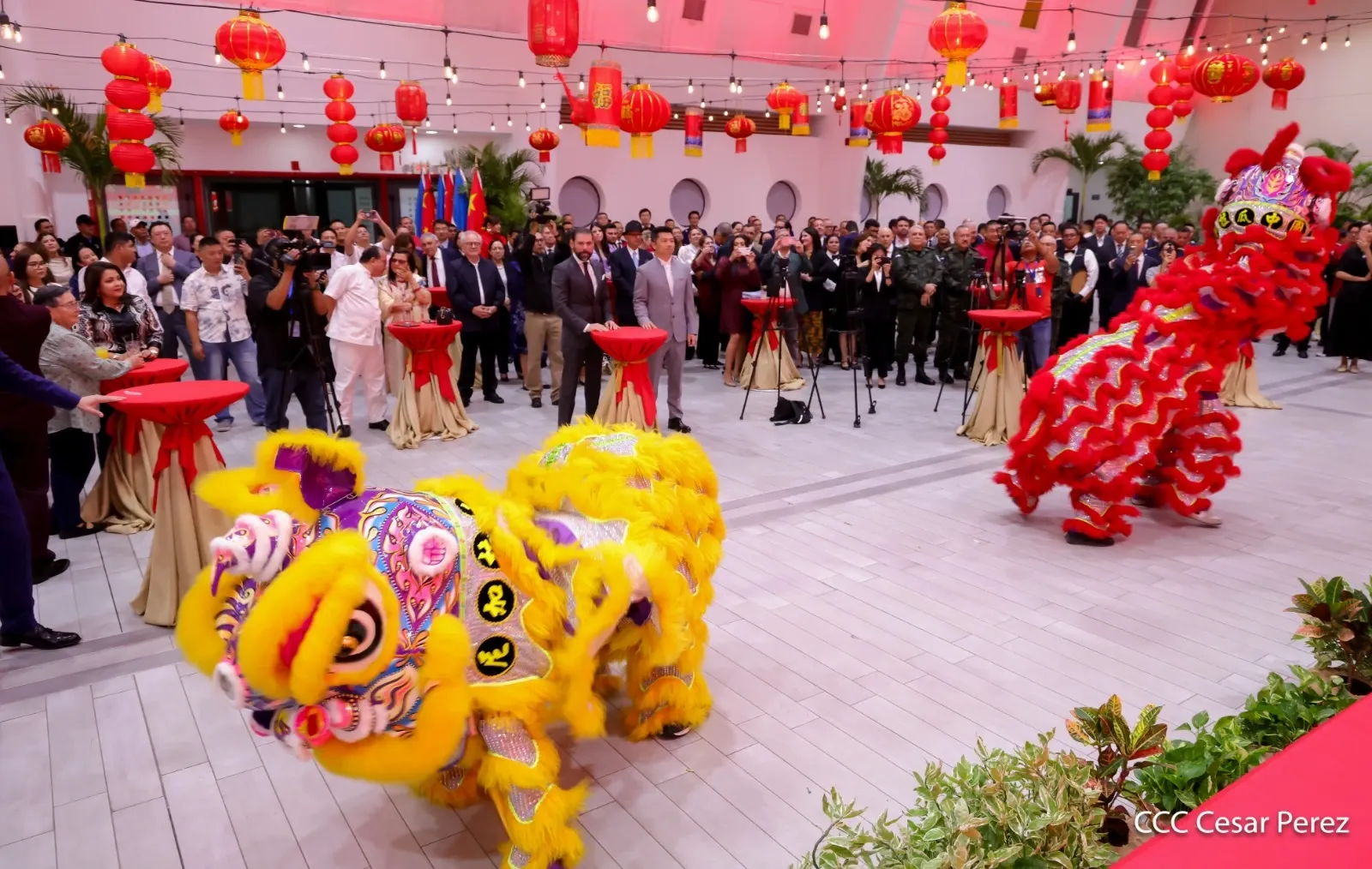 Celebración del Año Nuevo Chino en Nicaragua