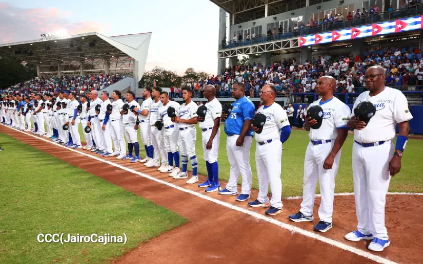 Juego uno de la Serie Internacional entre Nicaragua vs. Cuba