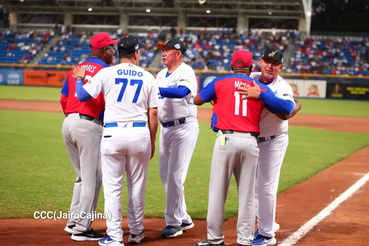Juego uno de la Serie Internacional entre Nicaragua vs. Cuba