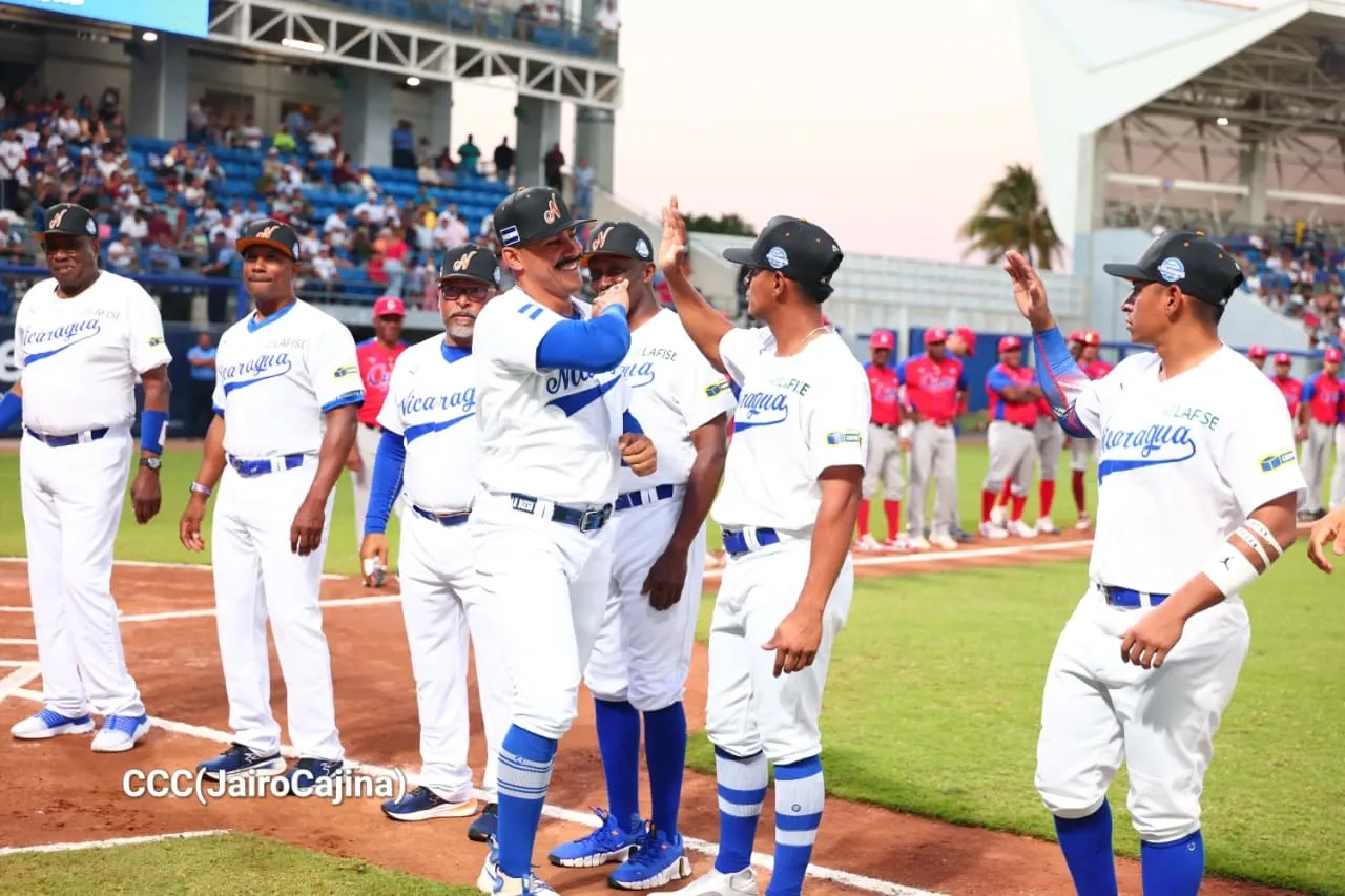 Juego uno de la Serie Internacional entre Nicaragua vs. Cuba