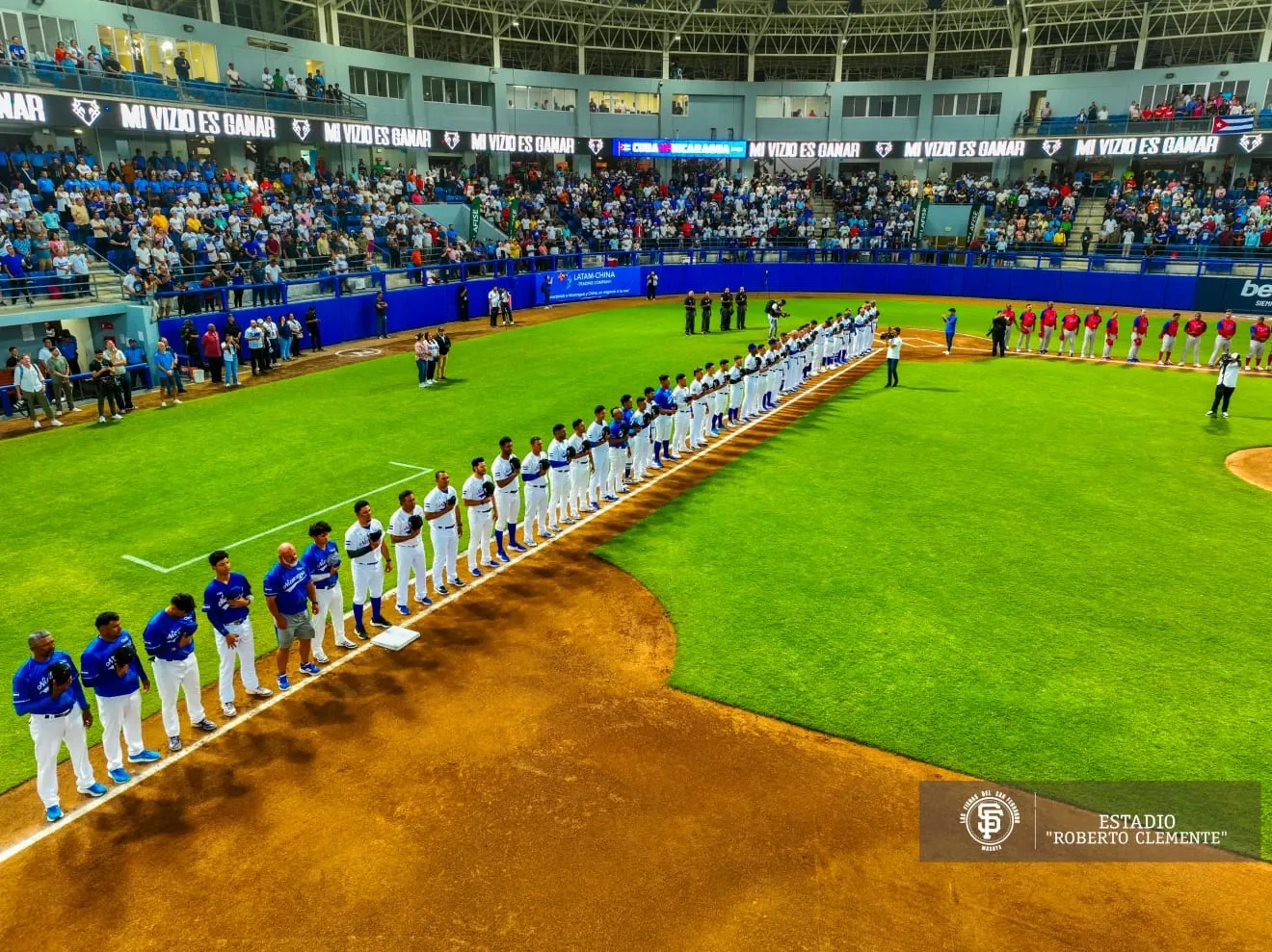 Juego uno de la Serie Internacional entre Nicaragua vs. Cuba