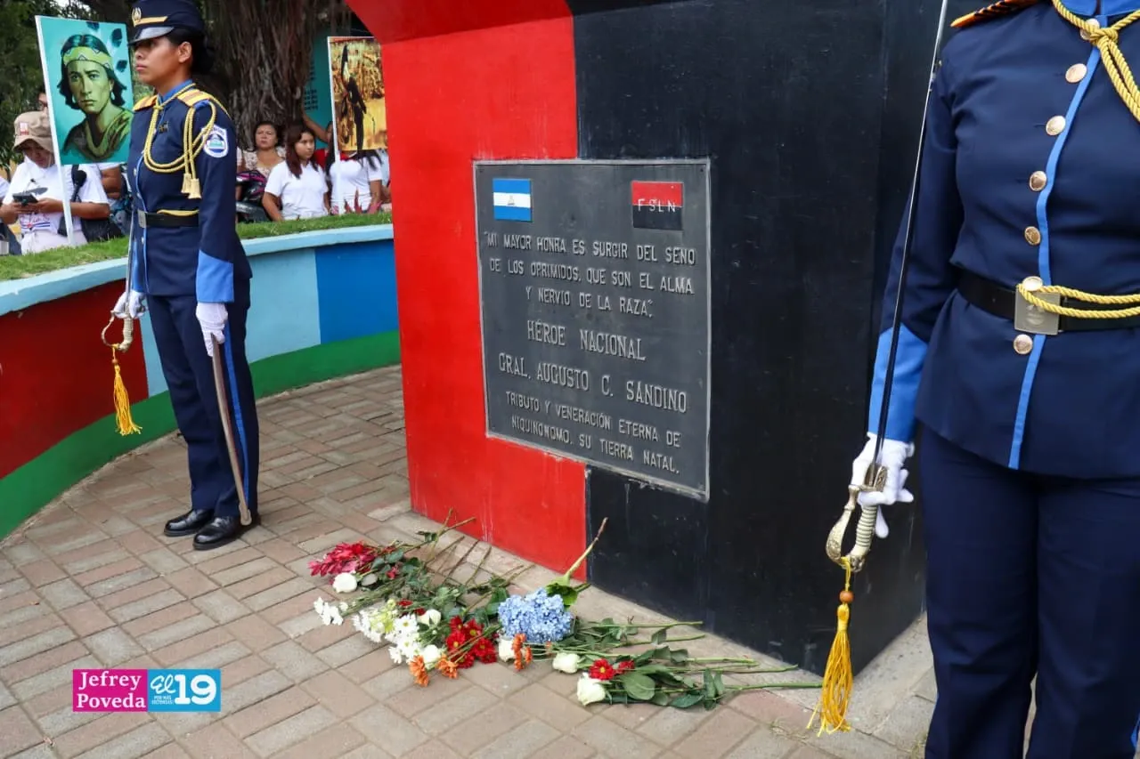 Actos culturales conmemoran la inmortalidad del General Sandino