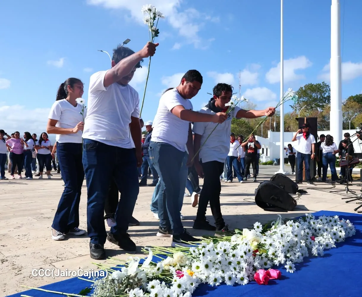 Actos culturales conmemoran la inmortalidad del General Sandino