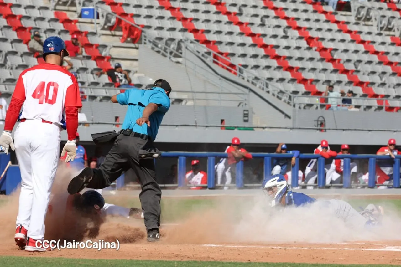 Segundo juego de Serie Internacional entre Nicaragua vs. Cuba