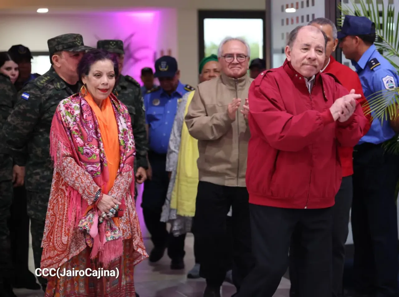 Entrega del Hospital Sandino Nuevo Amanecer en saludo al General de Hombres y Mujeres Libres