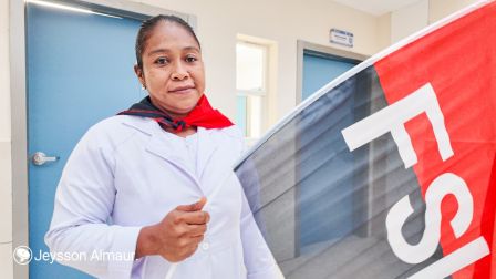 Entrega del Hospital Sandino Nuevo Amanecer en saludo al General de Hombres y Mujeres Libres