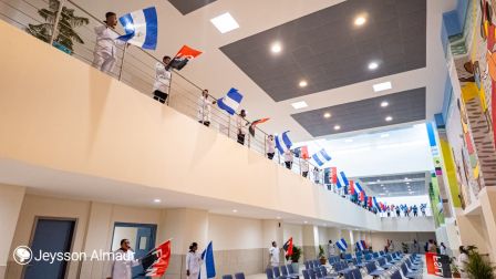 Entrega del Hospital Sandino Nuevo Amanecer en saludo al General de Hombres y Mujeres Libres