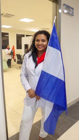 Entrega del Hospital Sandino Nuevo Amanecer en saludo al General de Hombres y Mujeres Libres