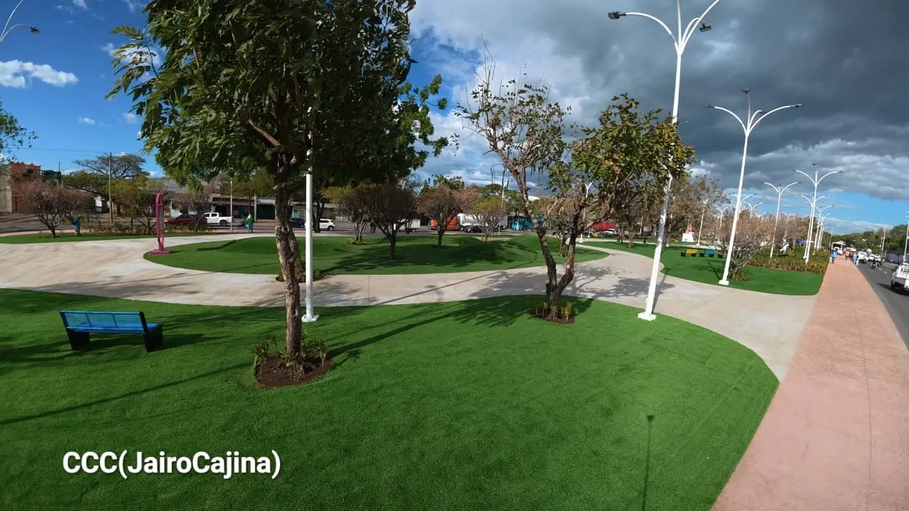 Paseo Edith Grön en Managua