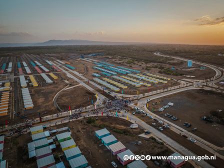 Inauguración de la Pista General Miguel Ángel Ortez y Guillén 