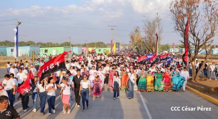 Inauguración de la Pista General Miguel Ángel Ortez y Guillén 