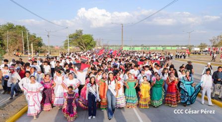 Inauguración de la Pista General Miguel Ángel Ortez y Guillén 