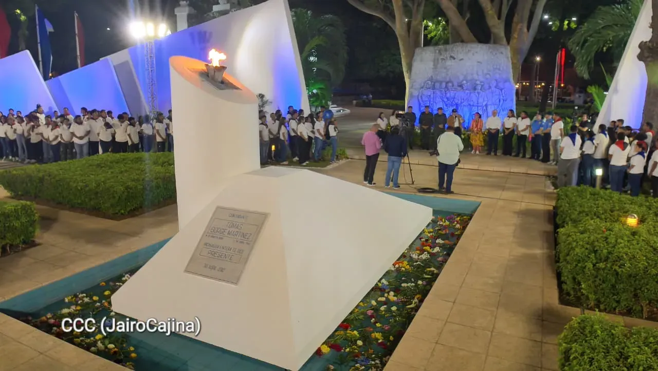 Acto en homenaje al 131.º aniversario del natalicio del General Augusto C. Sandino