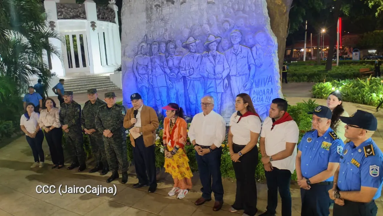 Acto en homenaje al 131.º aniversario del natalicio del General Augusto C. Sandino