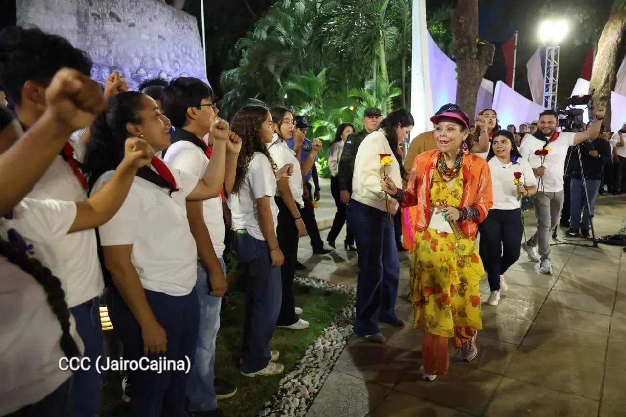 Acto en homenaje al 131.º aniversario del natalicio del General Augusto C. Sandino