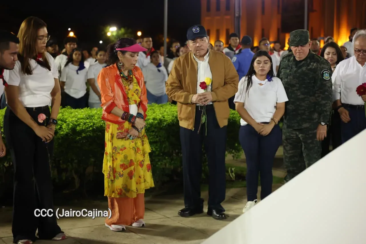 Acto en homenaje al 131.º aniversario del natalicio del General Augusto C. Sandino