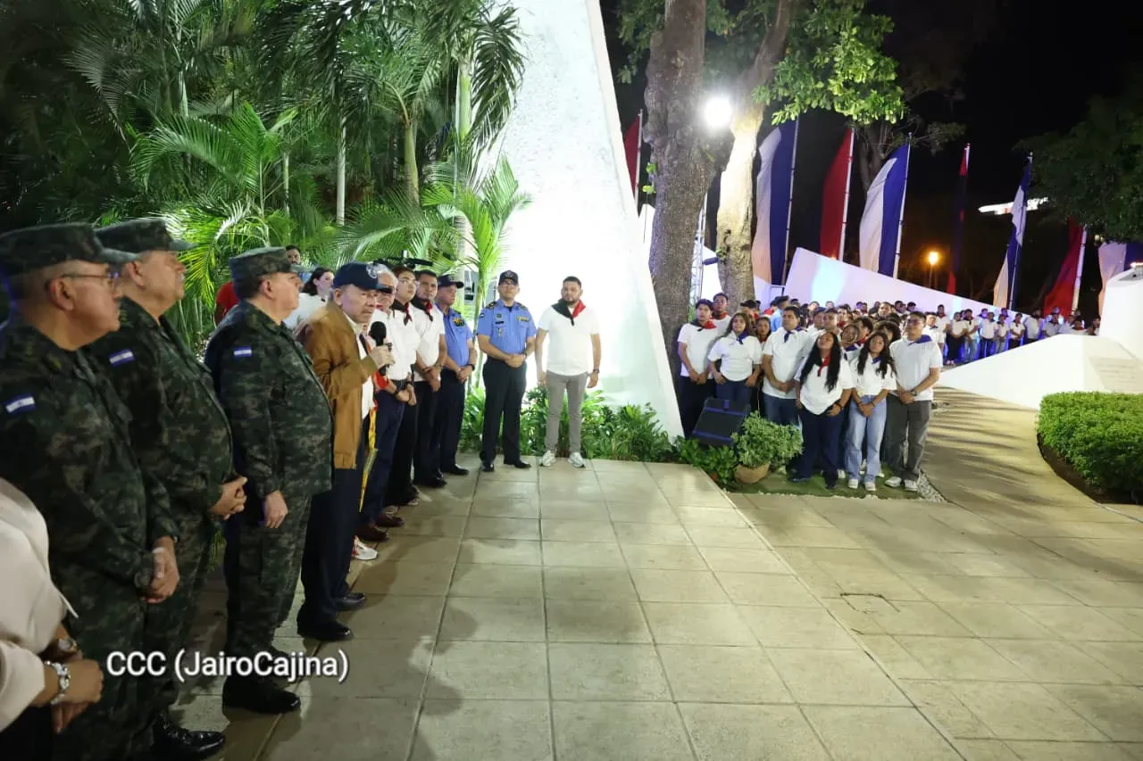 Acto en homenaje al 131.º aniversario del natalicio del General Augusto C. Sandino