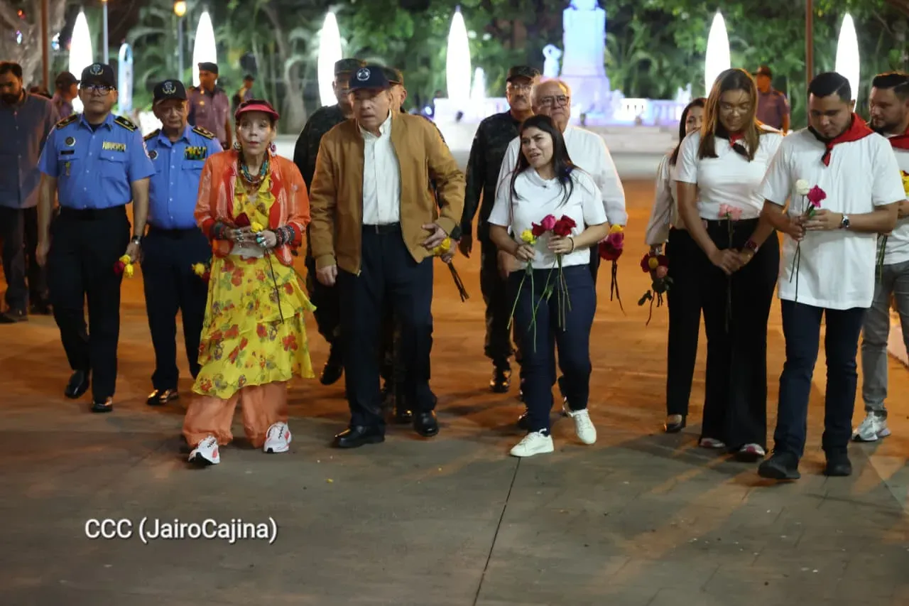 Acto en homenaje al 131.º aniversario del natalicio del General Augusto C. Sandino